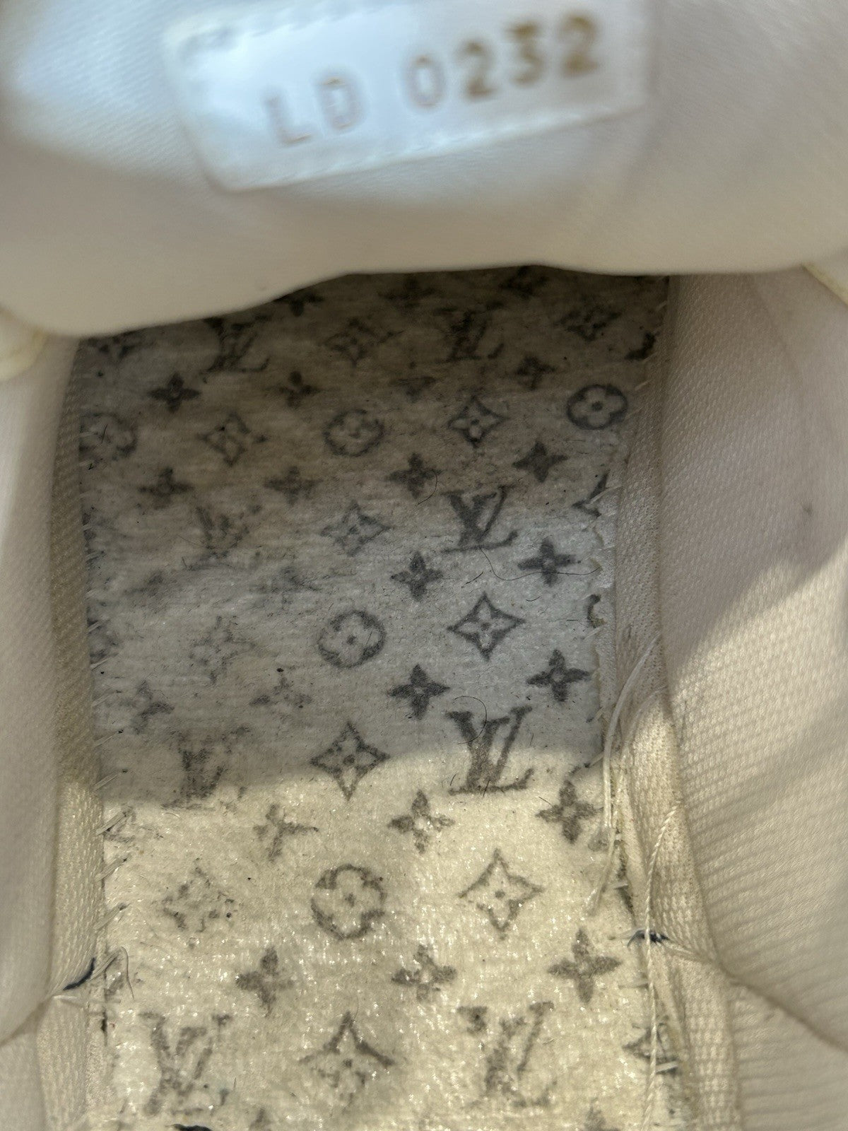 Louis Vuitton Charlie High Top Sneakers Monogram And Denim Size 9.5LV/10.5 US