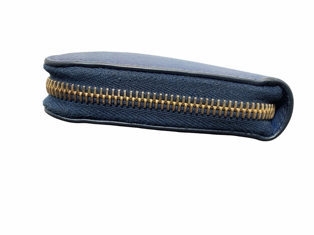 Prada Saffiano Blue Wallet