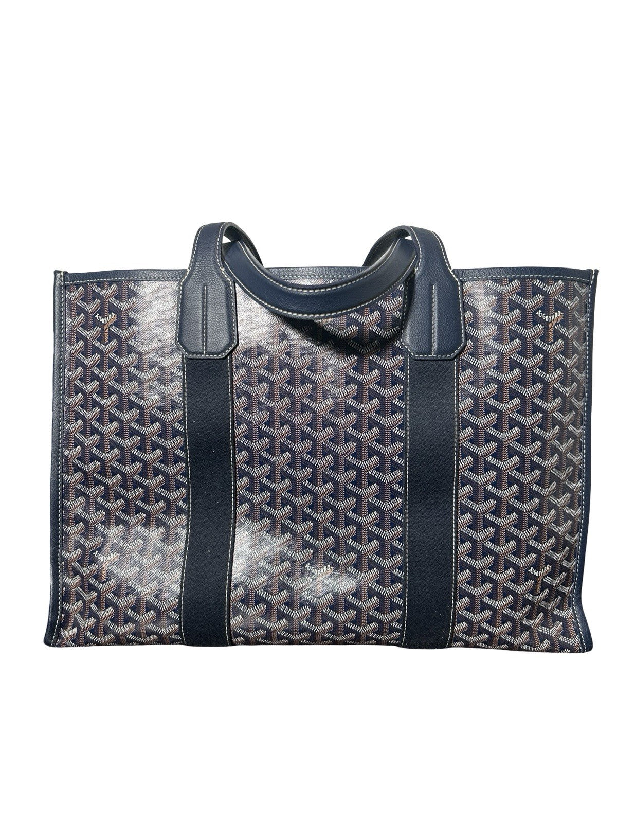 Goyard Goyardine Villette Tote Blue