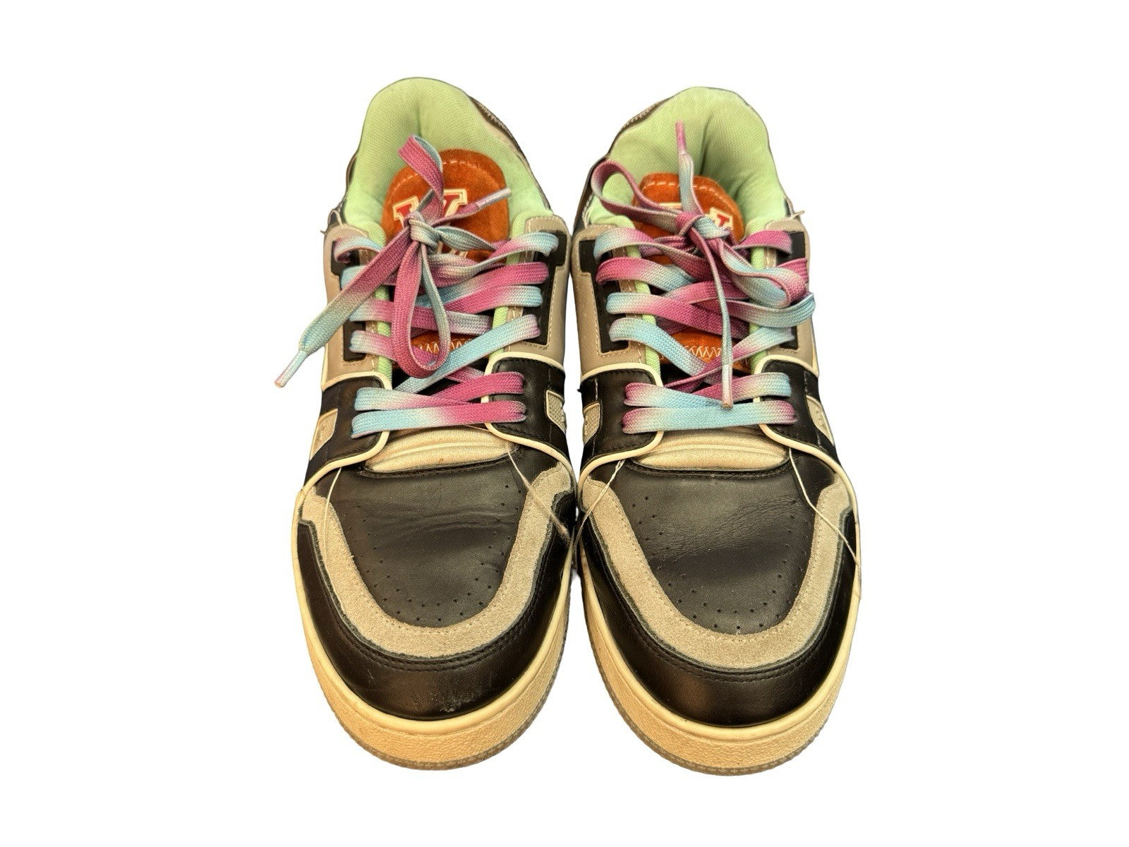 Louis Vuitton Trainers Low Top Sneakers Multicolor Size 8