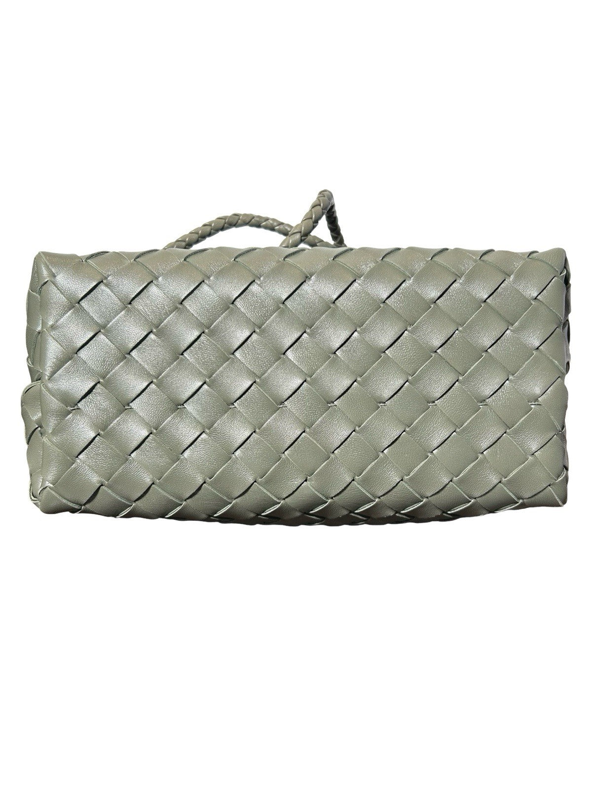 Bottega Veneta Andiamo Small Intrecciato leather top handle bag