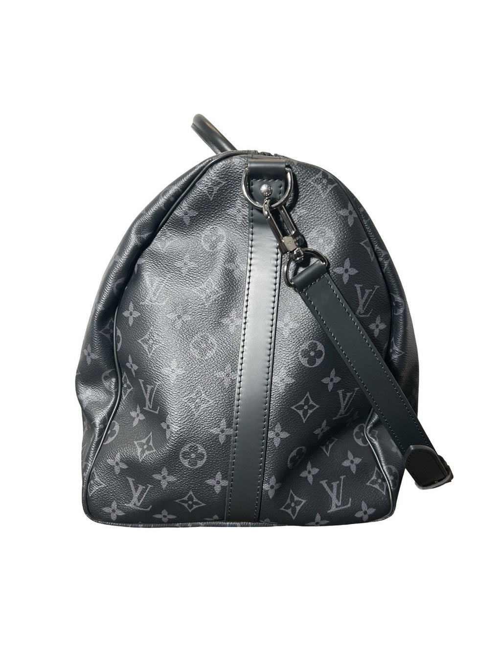 Louis Vuitton Keepall 55 Bandouliere In Monogram Eclipse Leather