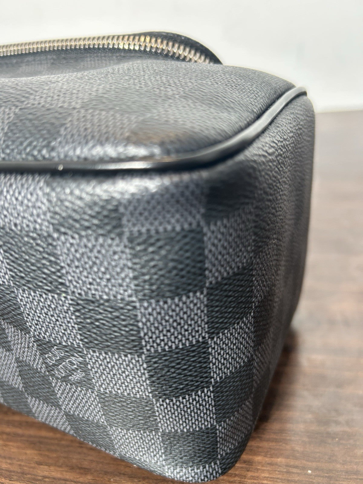Louis Vuitton Toiletry Pouch Damier Graphite