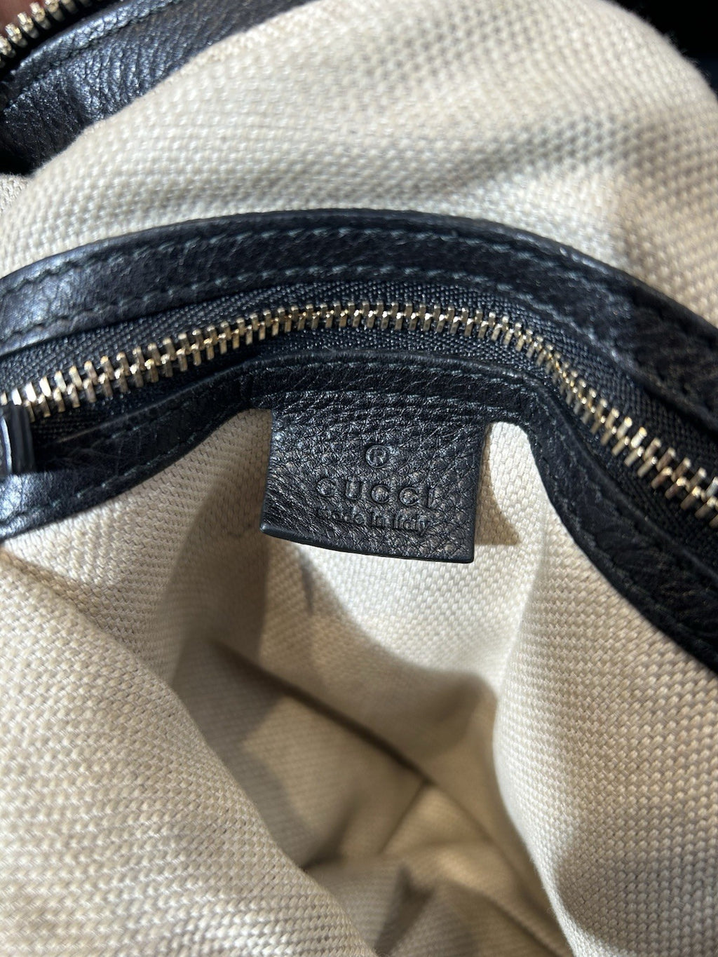 GucciChain-Link Soho Black