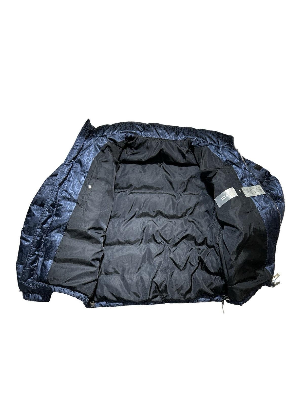 DIOR MEN 2019 Oblique Jacquard Puffer Coat