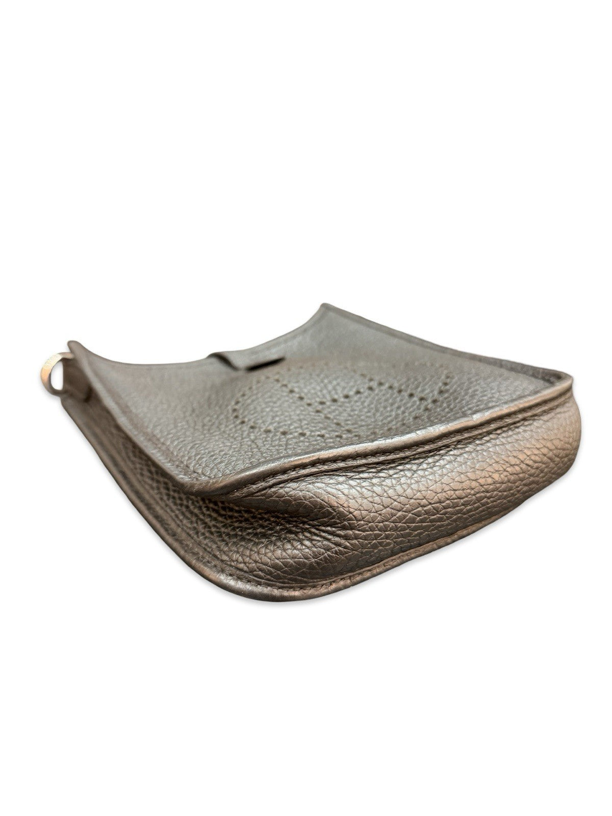 Hermes Evelyne TPM Leather Crossbody Bag Black