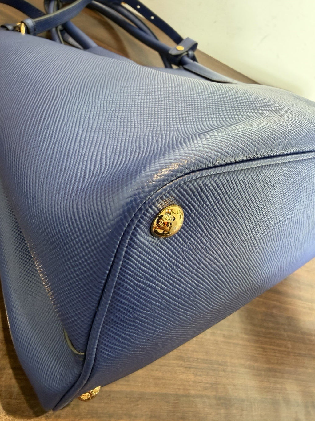 Prada Cuir Double Tote Saffiano Leather Medium