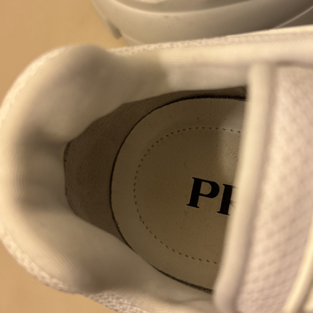prada Cloudbust Thunder Knit Fabric Sneakers Retail $1200