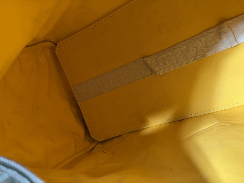 Goyard Goyardine Khaki Boston 50 Duffle Bag
