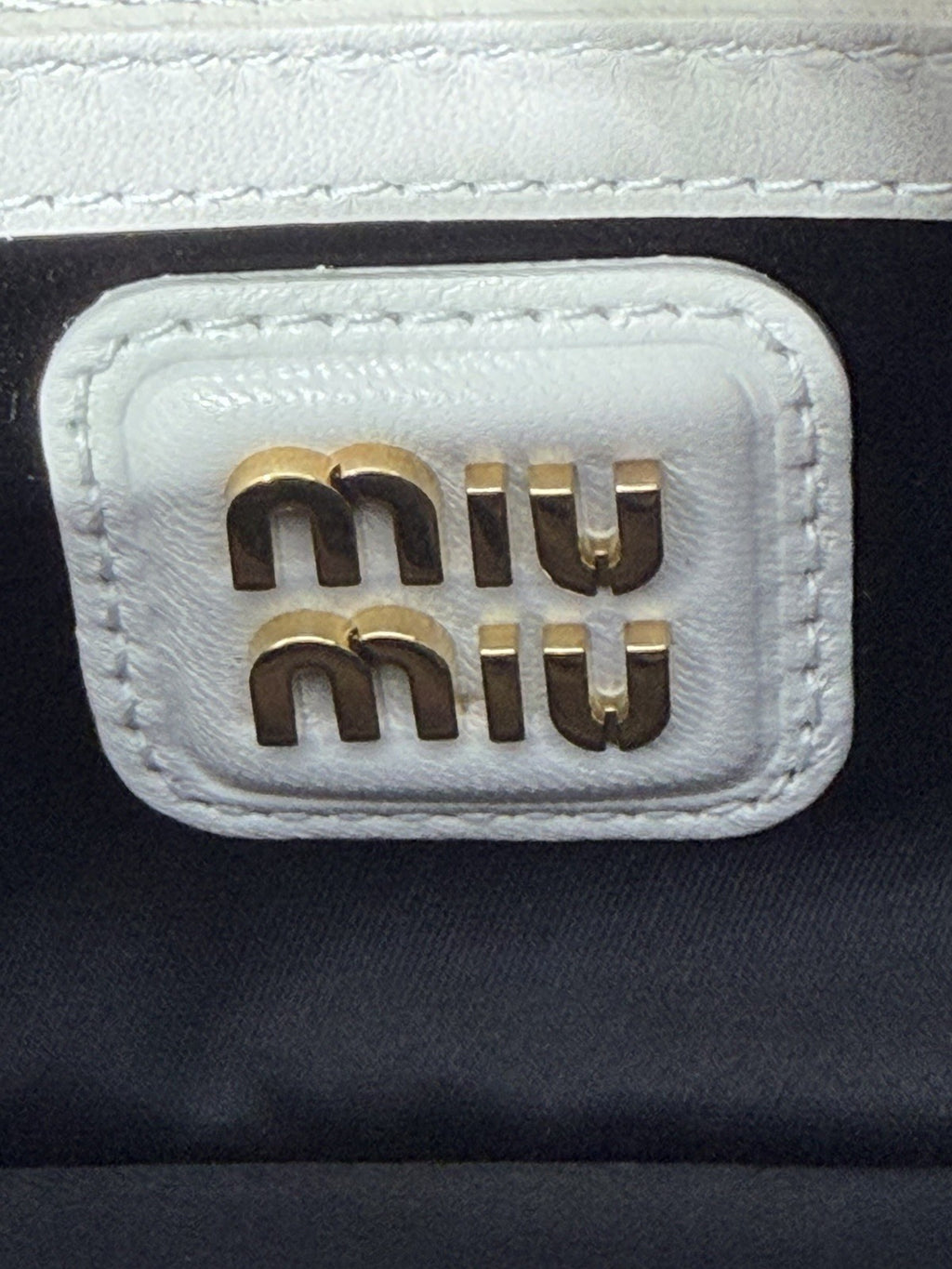 Miu Miu Arcadia Regular Matelasse Nappa Leather Bag