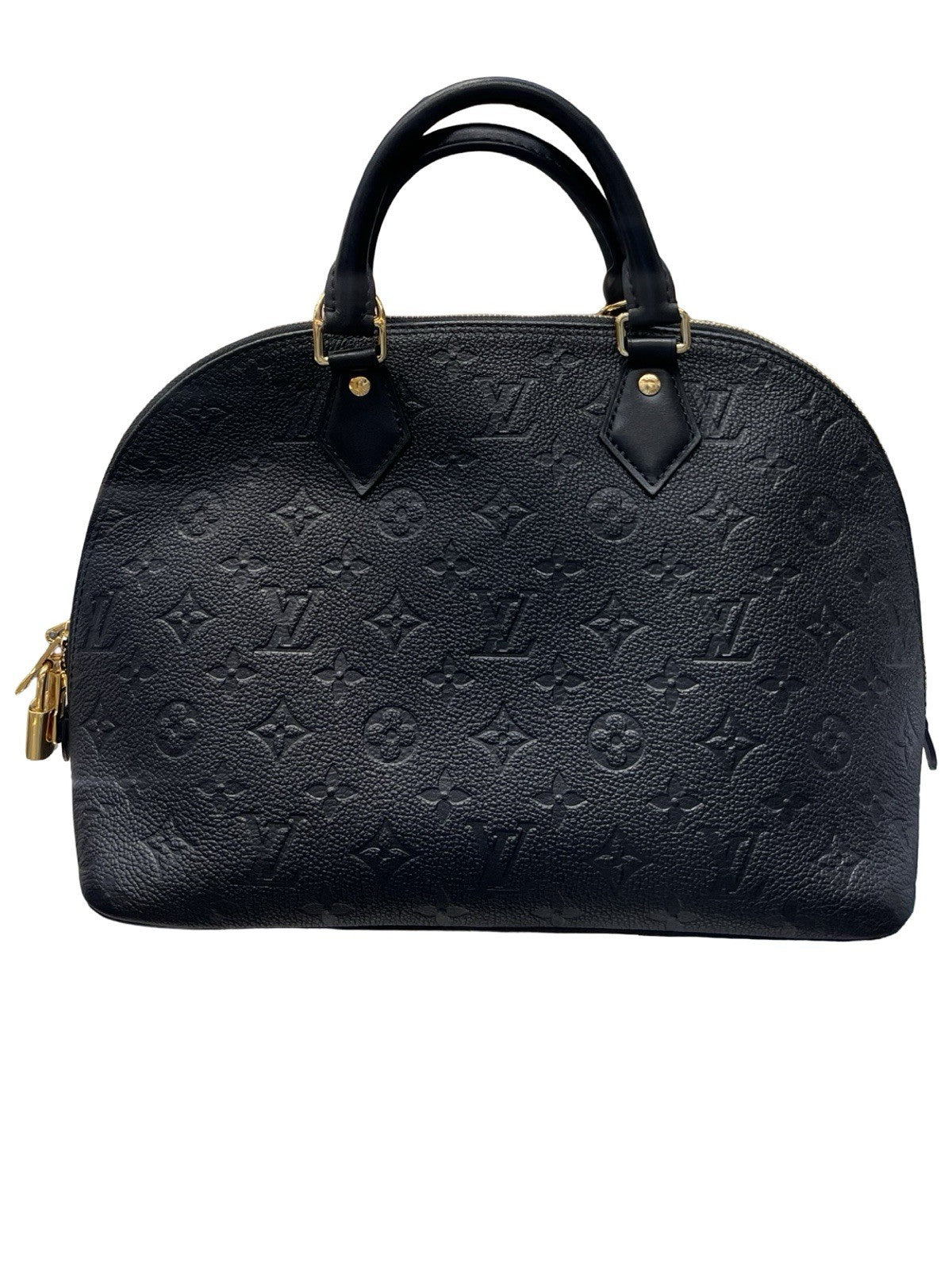 Louis Vuitton LV Monogram  Black Alma PM 