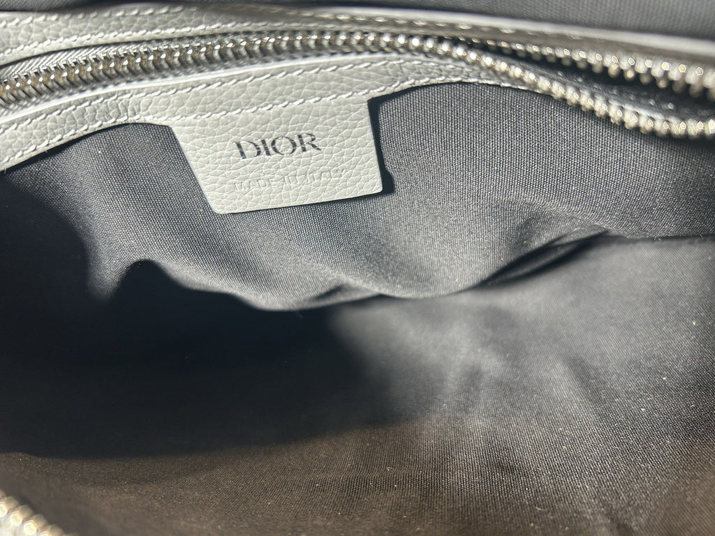 Christian Dior Saddle Crossbody Bag Leather