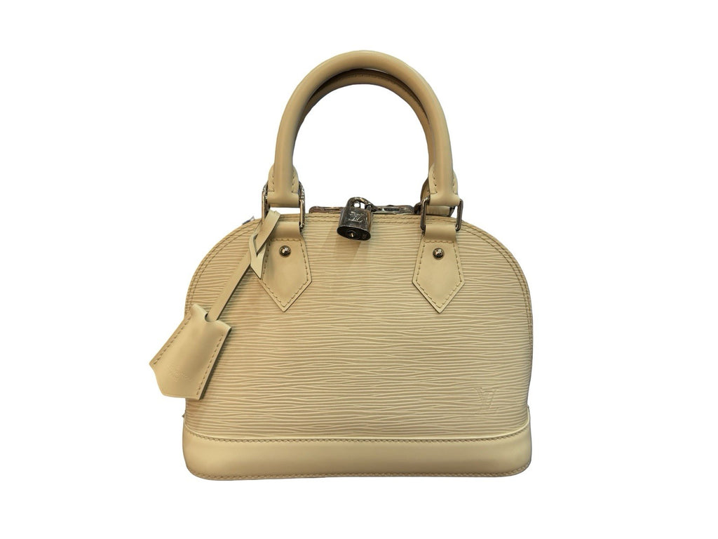 Louis Vuitton Epi Alma BB Ivory