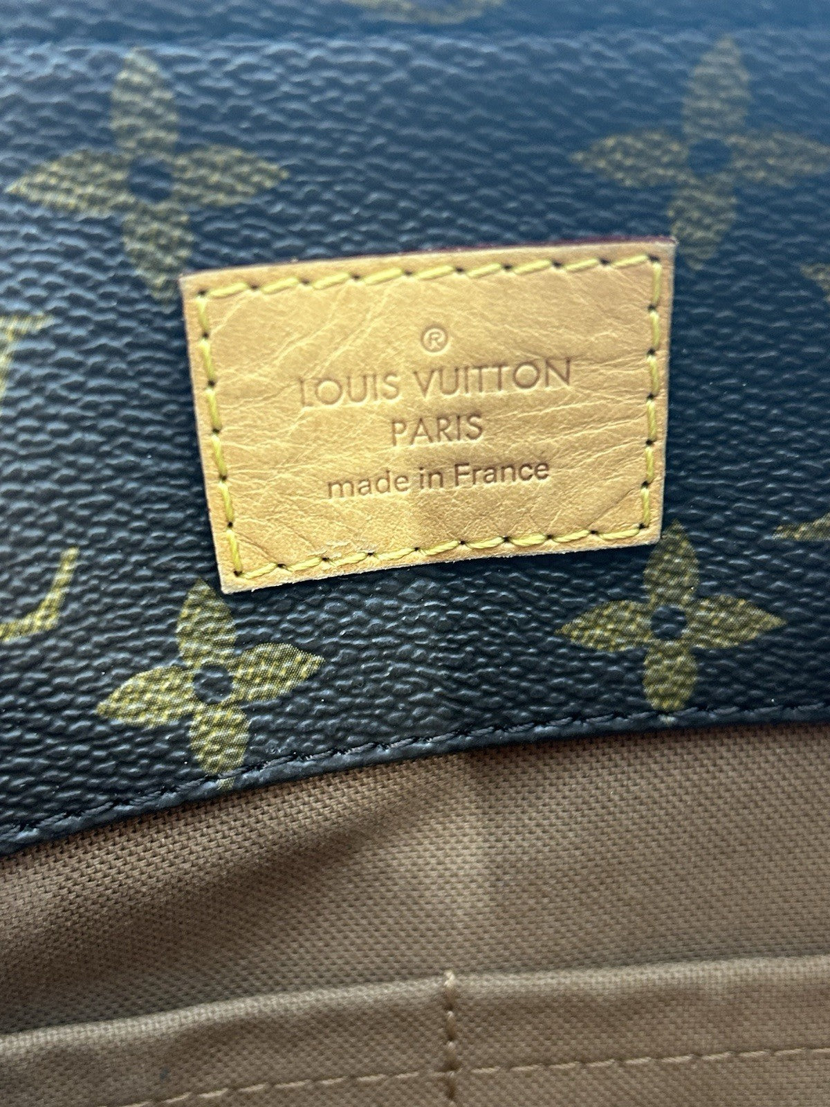 Louis Vuitton Sully Handbag Monogram Canvas PM