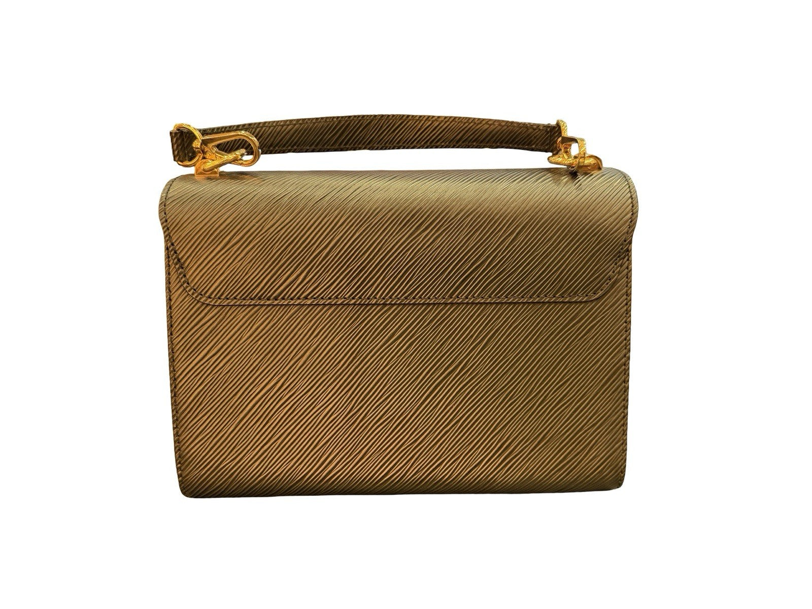 Louis Vuitton Twist MM Black Epi Leather Shoulder Bag