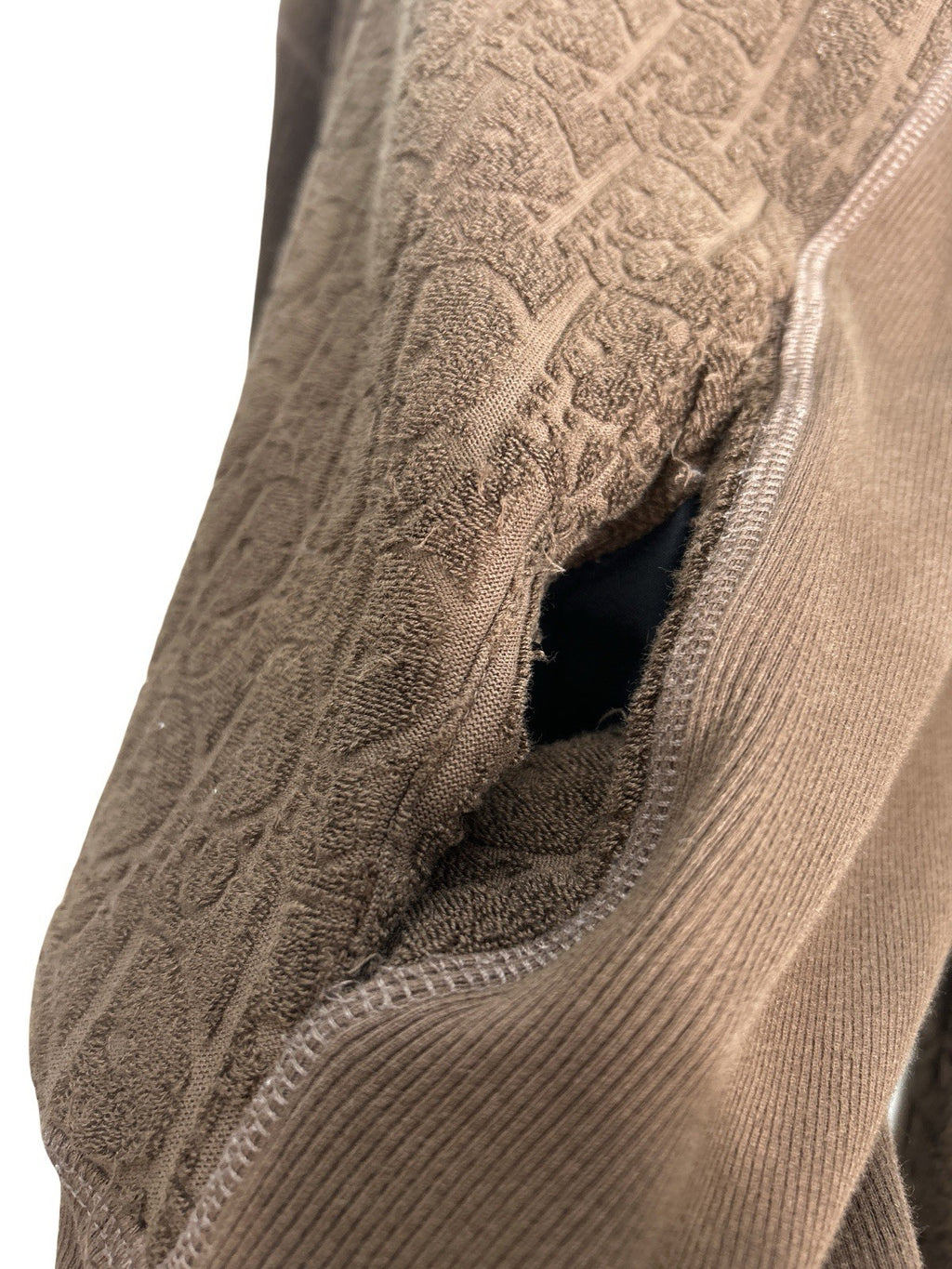 Christian Dior Men’s Oblique Relaxed-Fit Hooded Jacquard Sweatshirt Medium