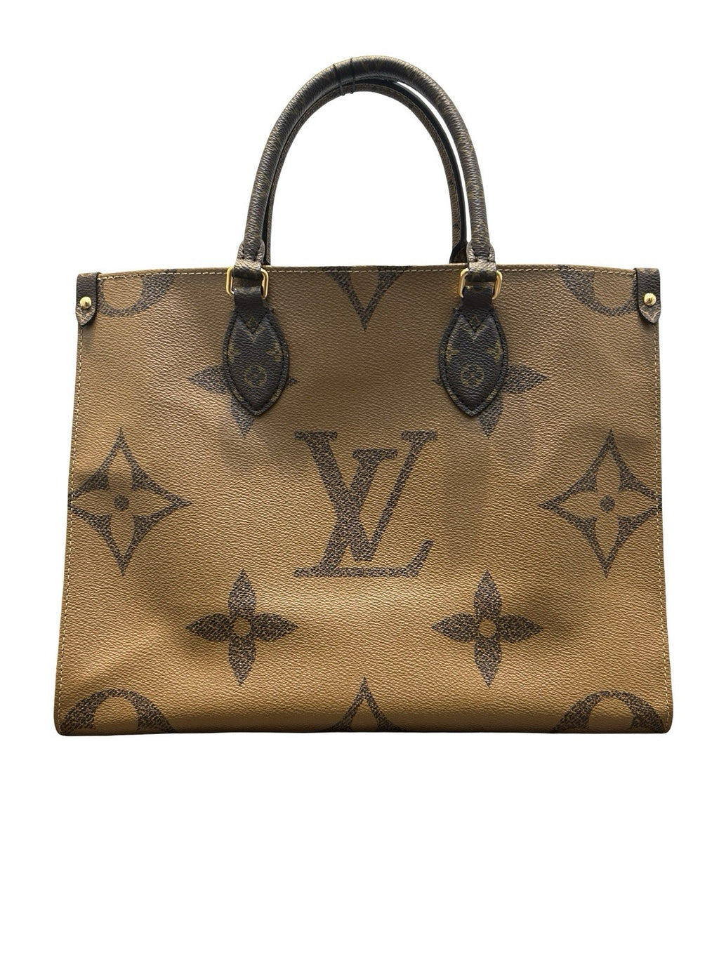 Louis Vuitton Monogram Tote Shoulder Brown Bag