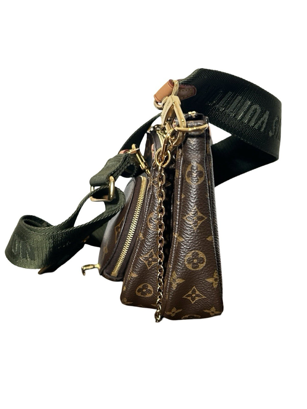 Louis Vuitton Multi Pochette Accessoires Monogram green