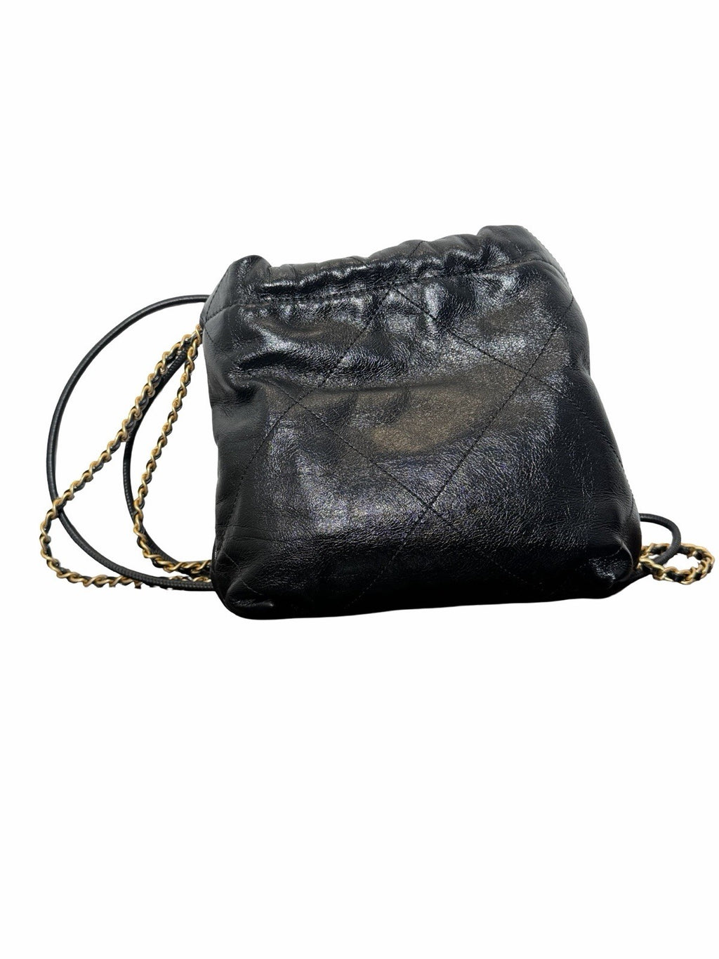 Chanel 22 Mini Hobo Pearls Shoulder Bag