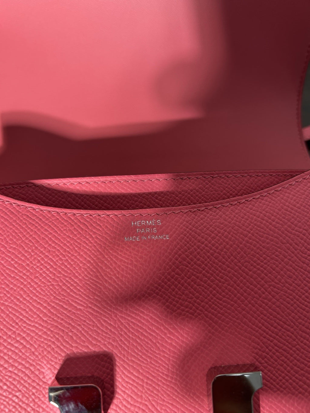 HERMES Epsom Constance 18 Rose Azalee