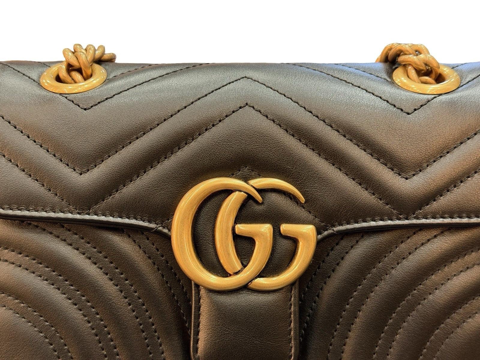Gucci GG Marmont Flap Bag Matelasse Leather Mini
