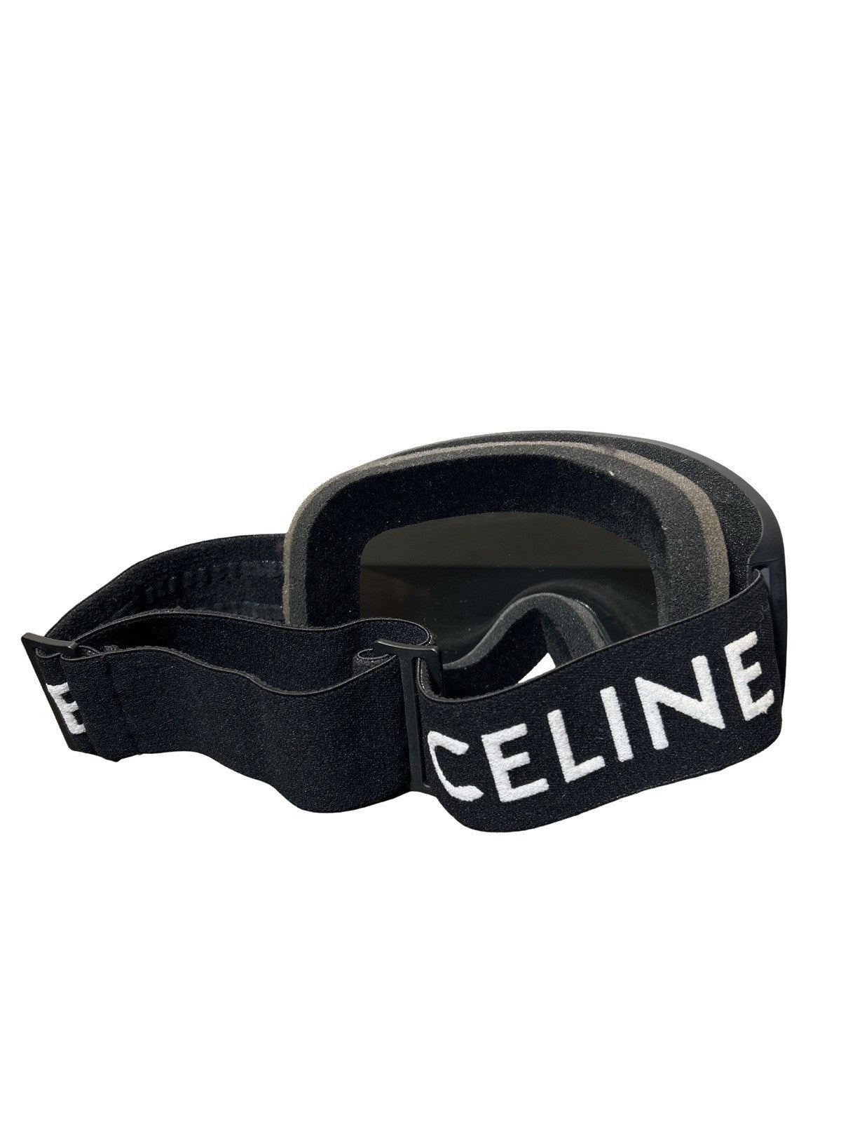 Celine Studded Adjustable Ski Goggles Black