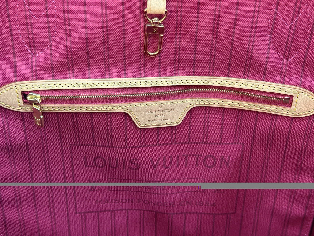Louis Vuitton Neverfull NM Tote Limited Edition Patches Monogram Canvas MM