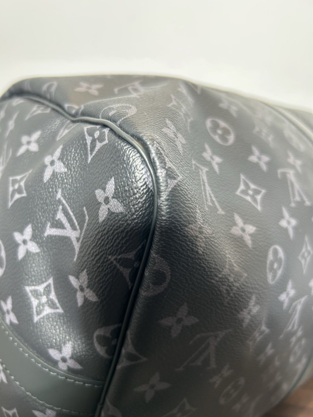 Louis Vuitton Keepall 55 Bandouliere In Monogram Eclipse Leather