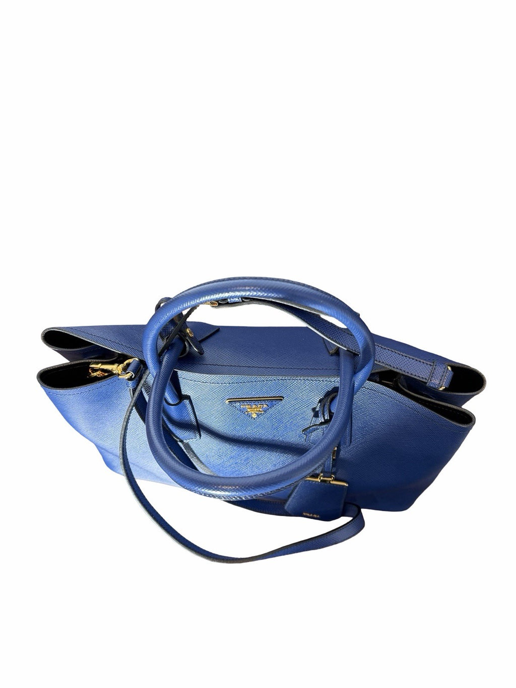 Prada Cuir Double Tote Saffiano Leather Medium