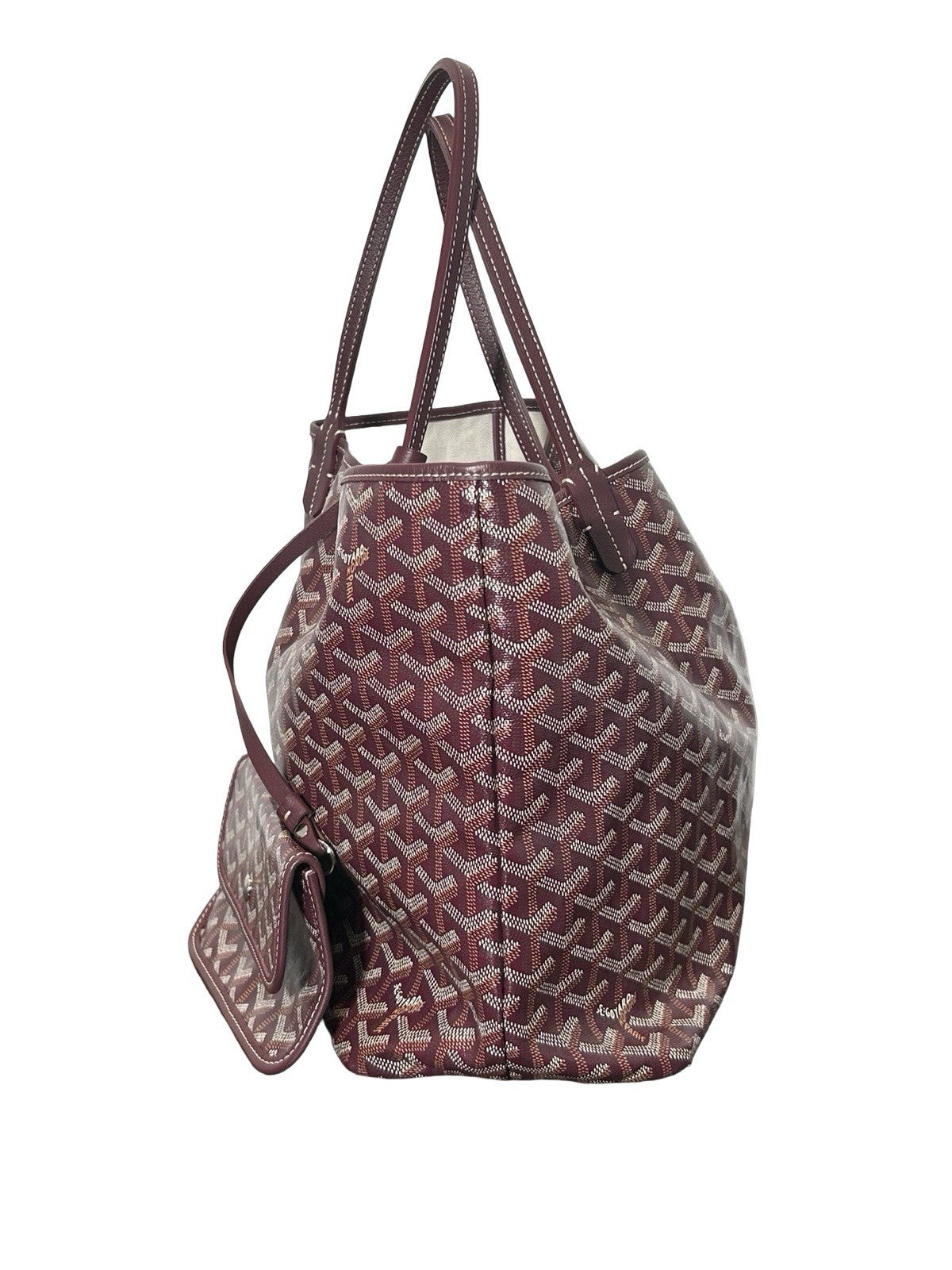Goyard Goyardine Saint Louis PM Bordeaux AUTHENTIC