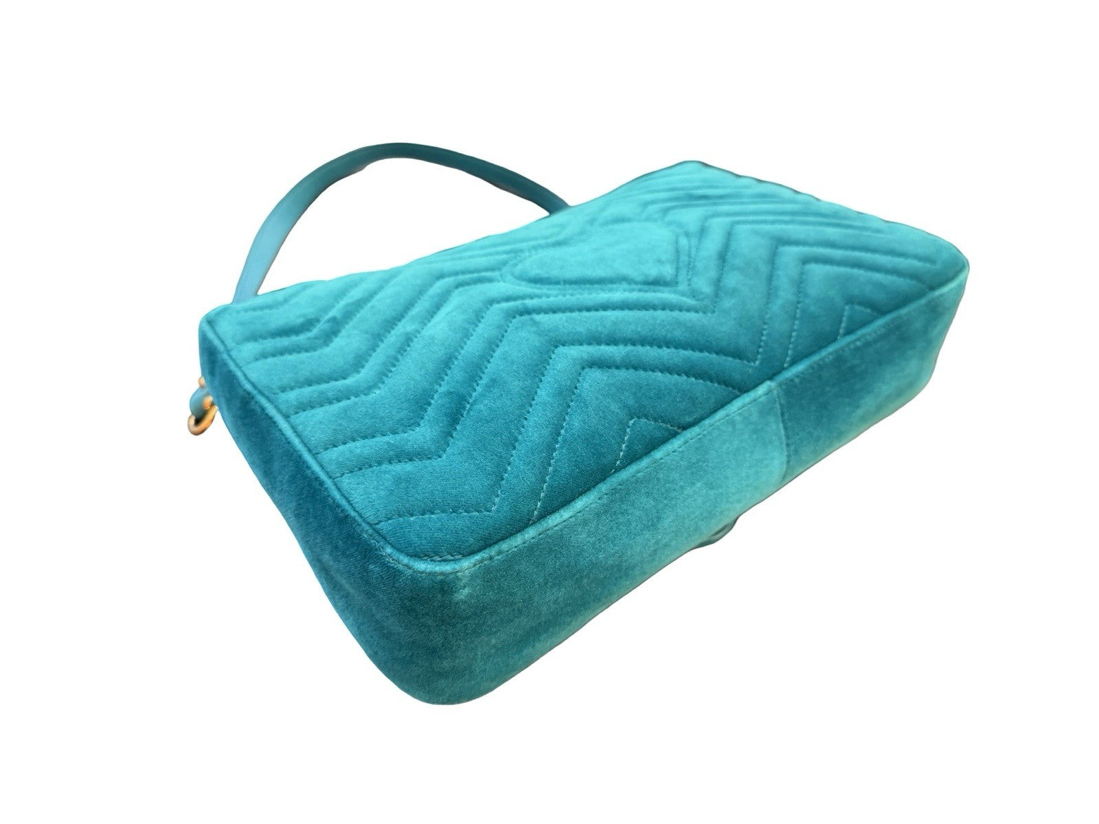 Gucci GG Marmont Medium Velvet Shoulder Bag XXV 110th Anniversary