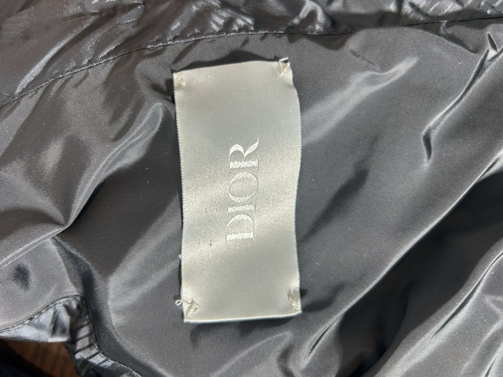 Dior Oblique Puffer Vest Homme Blue