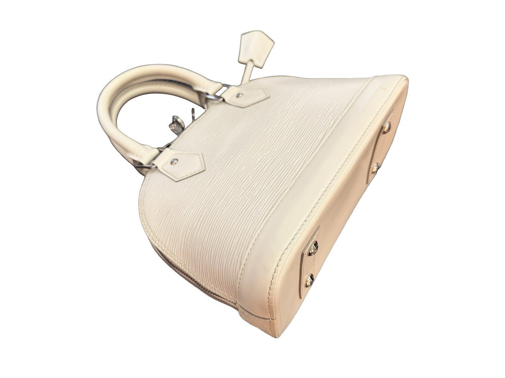 Louis Vuitton Epi Alma BB Ivory