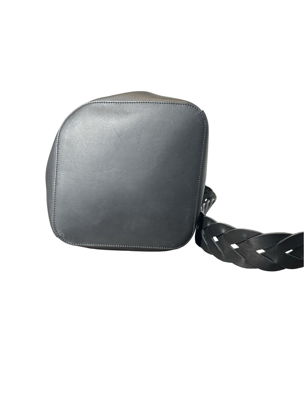 Loewe Leather Pebble 2024 Black Bucket Bag 