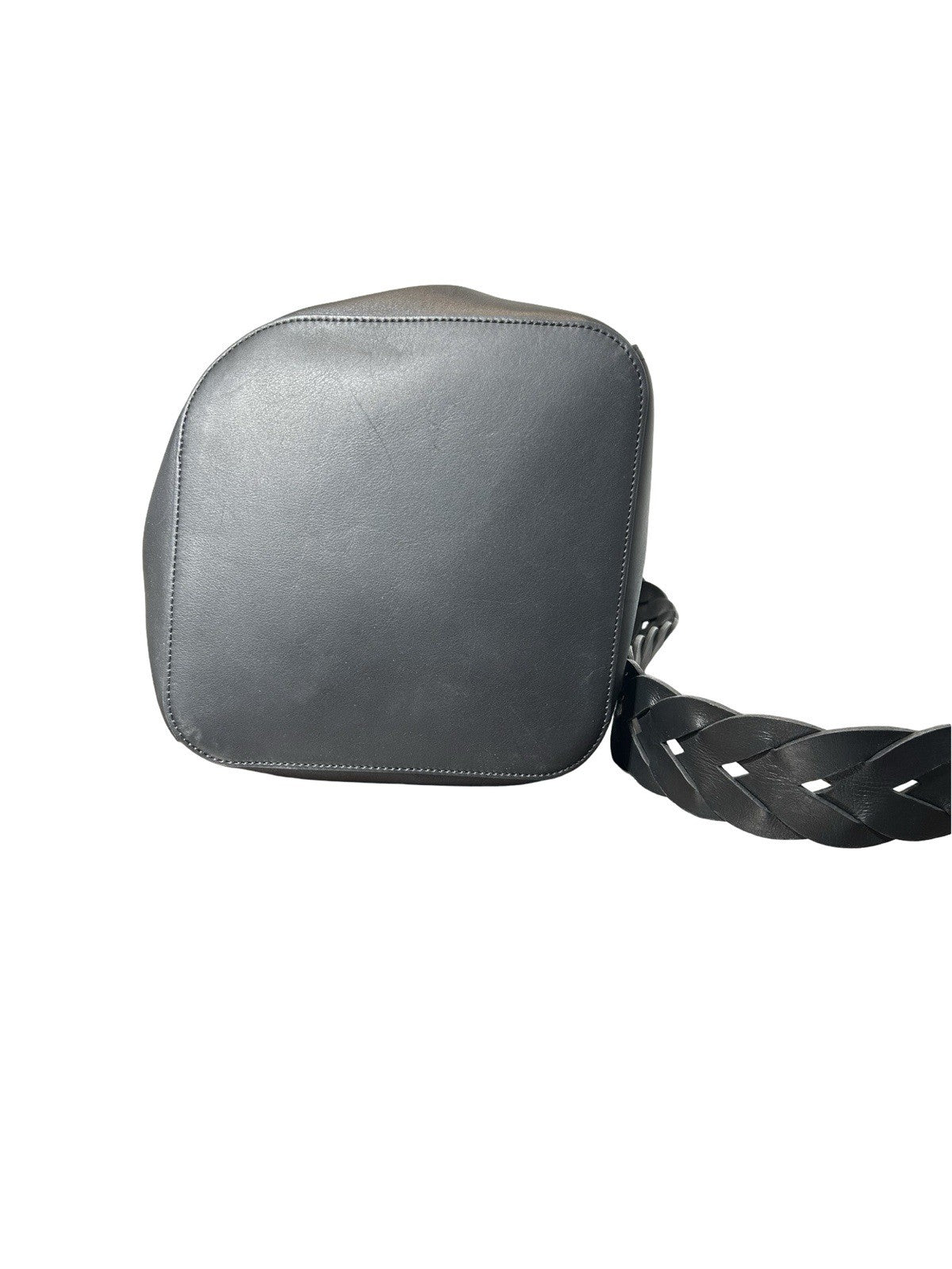 Loewe Leather Pebble 2024 Black Bucket Bag 