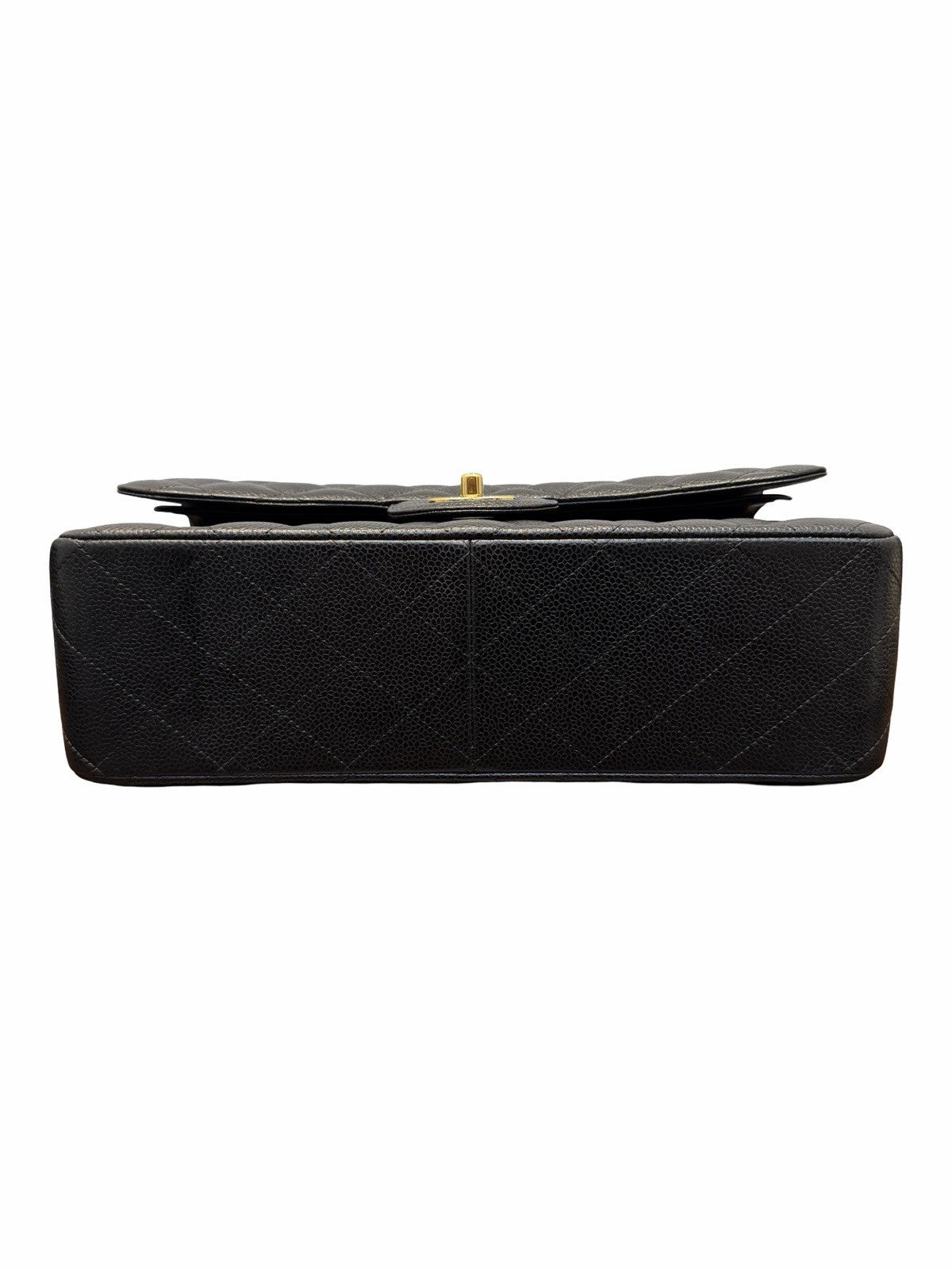 Chanel Black Classic Jumbo Shoulder Bag