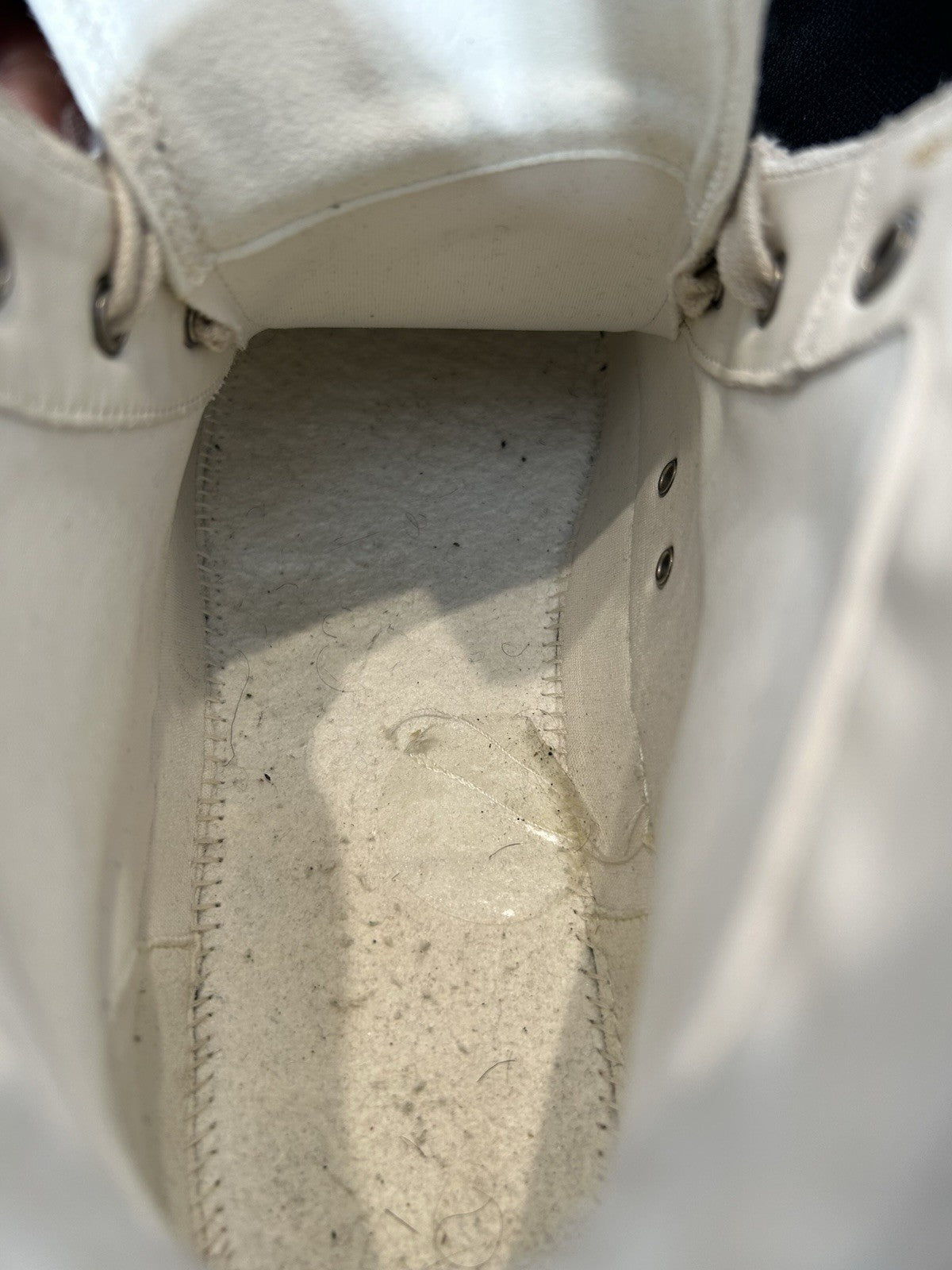 Christian Dior x Travis Scott B23 high-top sneakers black and beige canvas Sz 44