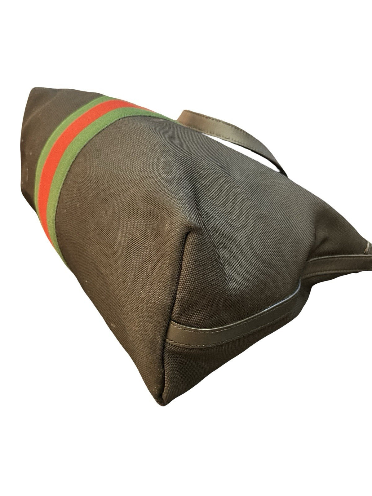 Gucci Techno Web Canvas Duffle Bag