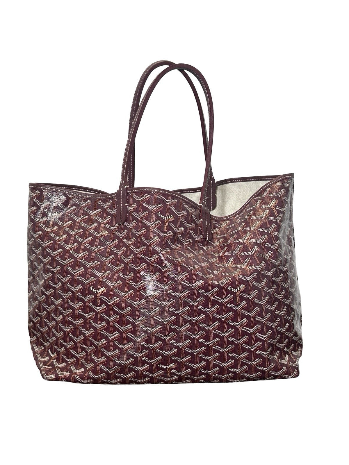 Goyard Goyardine Saint Louis PM Bordeaux AUTHENTIC