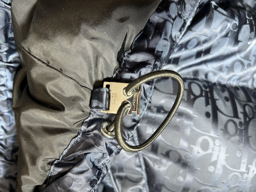 DIOR MEN 2019 Oblique Jacquard Puffer Coat