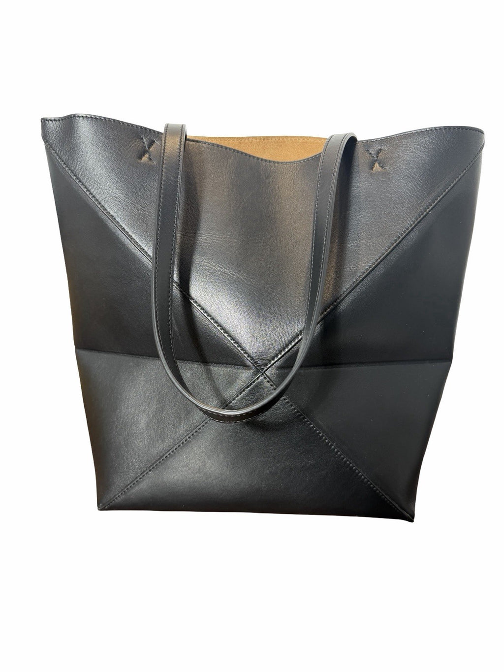 Loewe Puzzle Tote Bag In Black