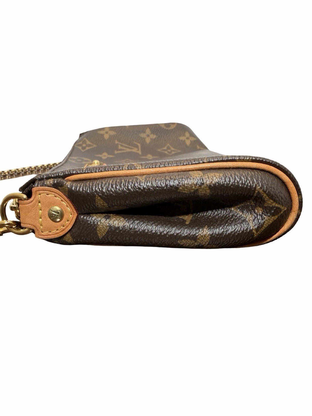 Louis Vuitton Monogram Eva Clutch Brown Shoulder Bag