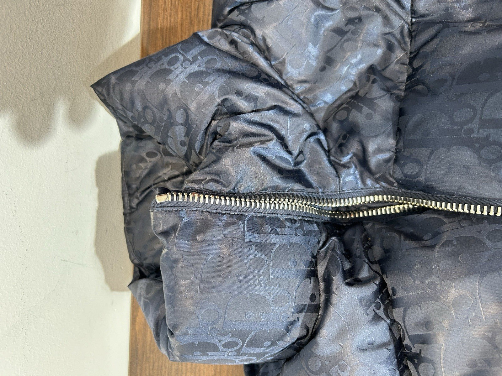 DIOR MEN 2019 Oblique Jacquard Puffer Coat