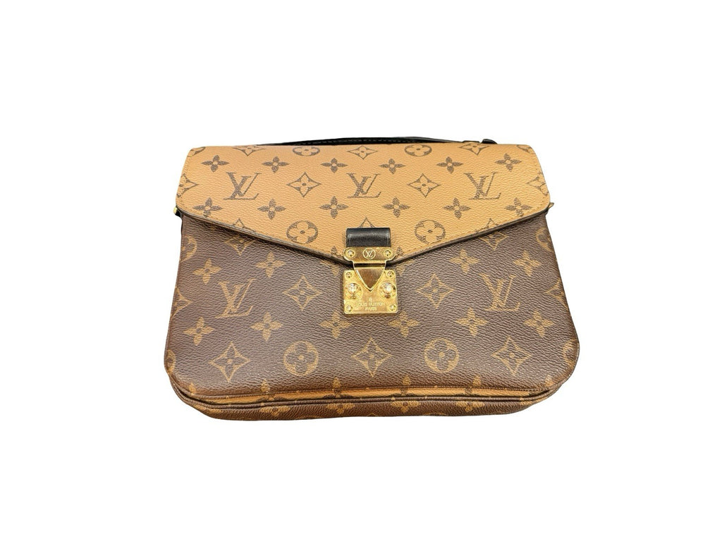 Louis Vuitton Reverse Monogram Pochette Metis Shoulder Bag