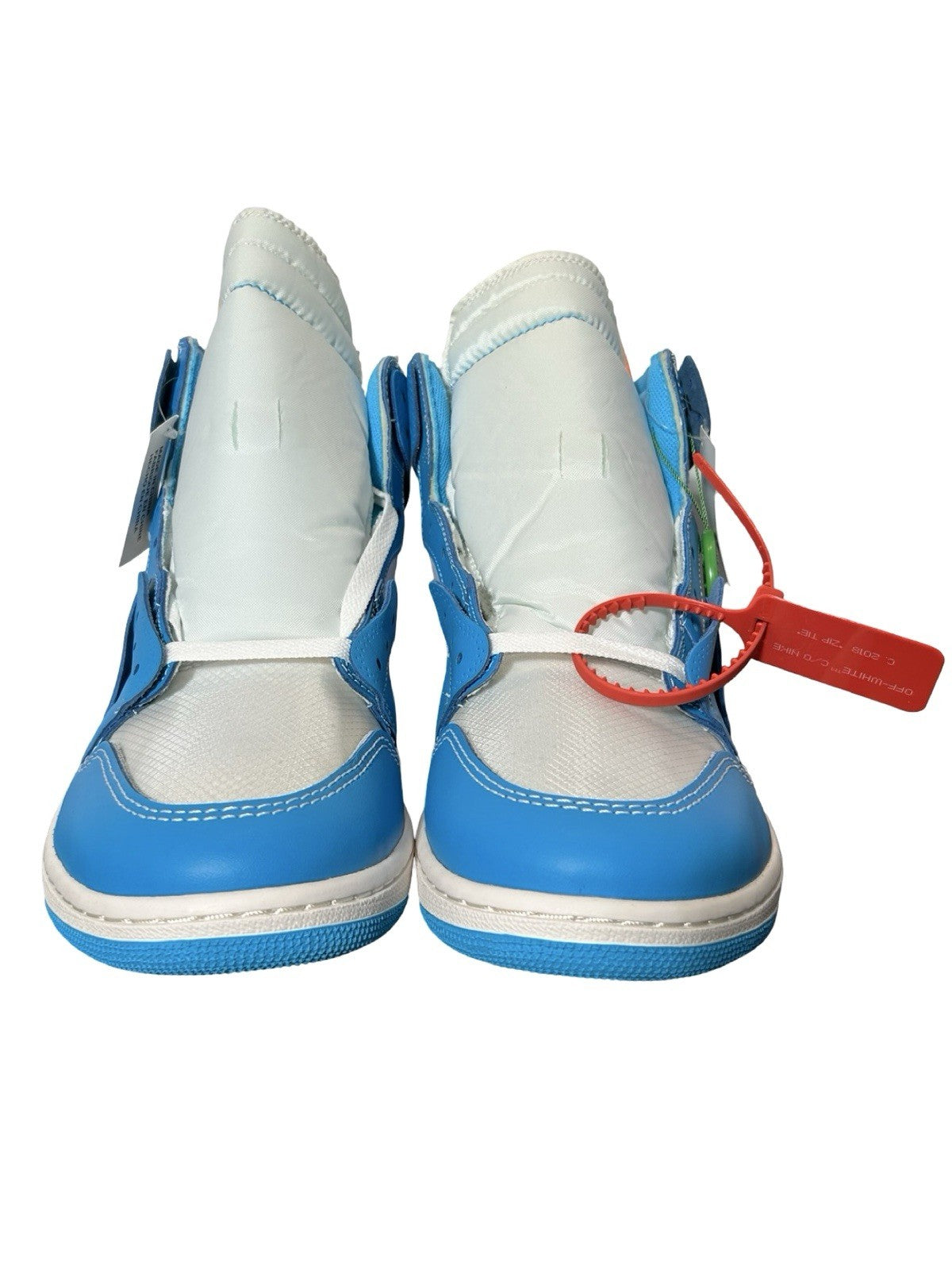 Off-White x Jordan 1 Retro High "University Blue" US 13
