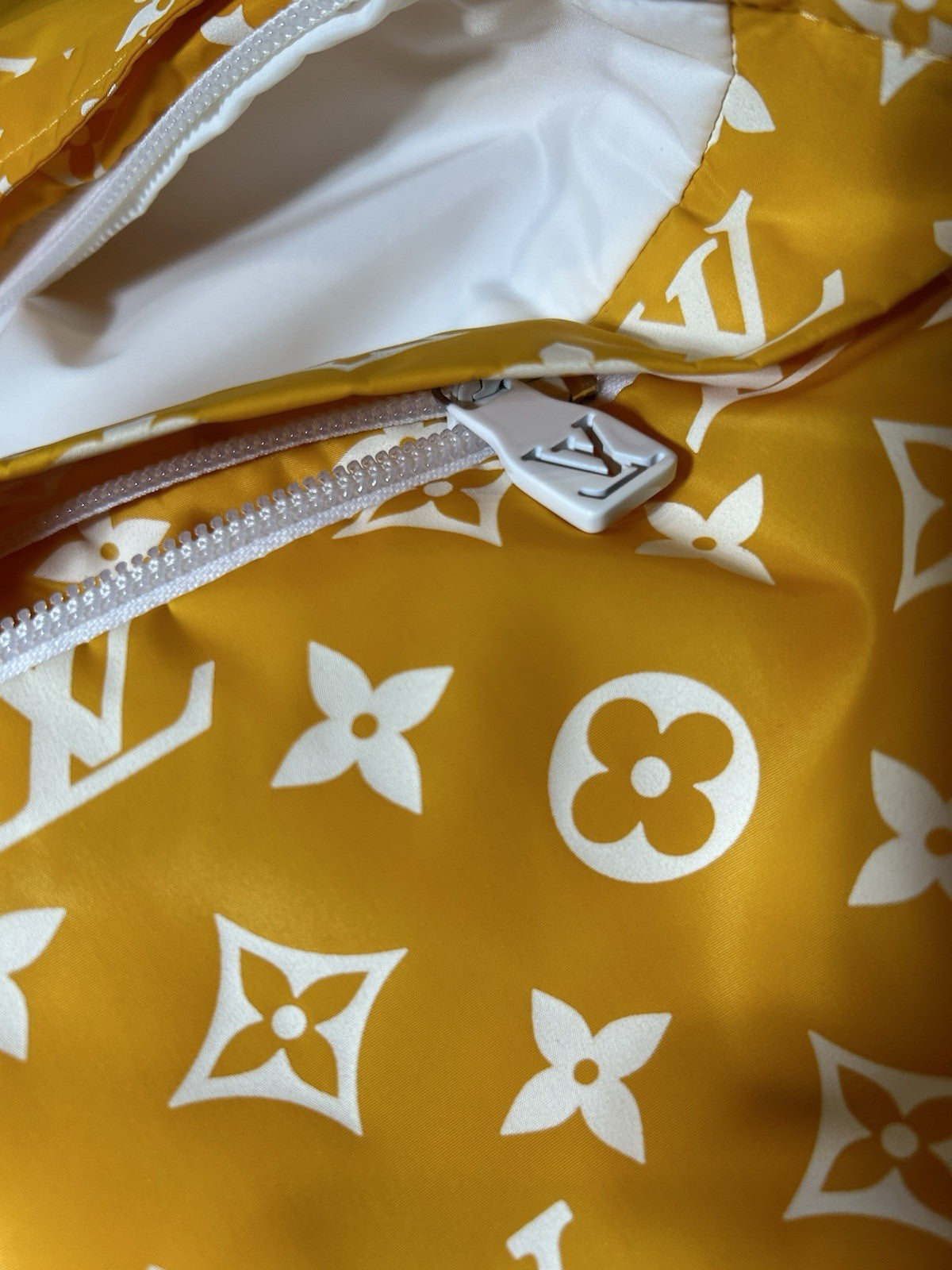 Louis Vuitton 224 Technical Windbreaker Yellow Outwear