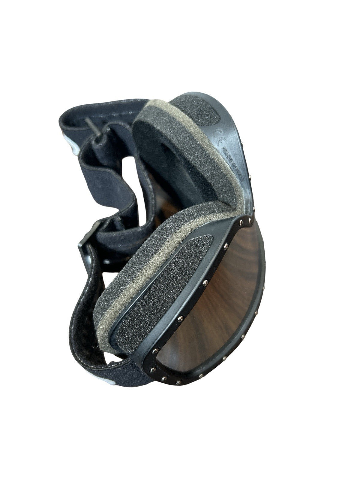 Celine Studded Adjustable Ski Goggles Black