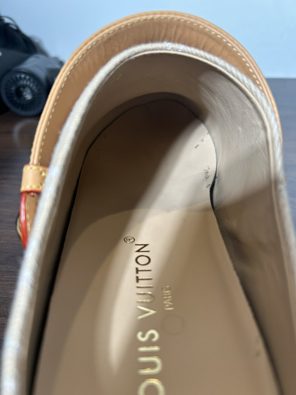 Louis Vuitton Women's Aspen Platform Clogs Monogram Denim