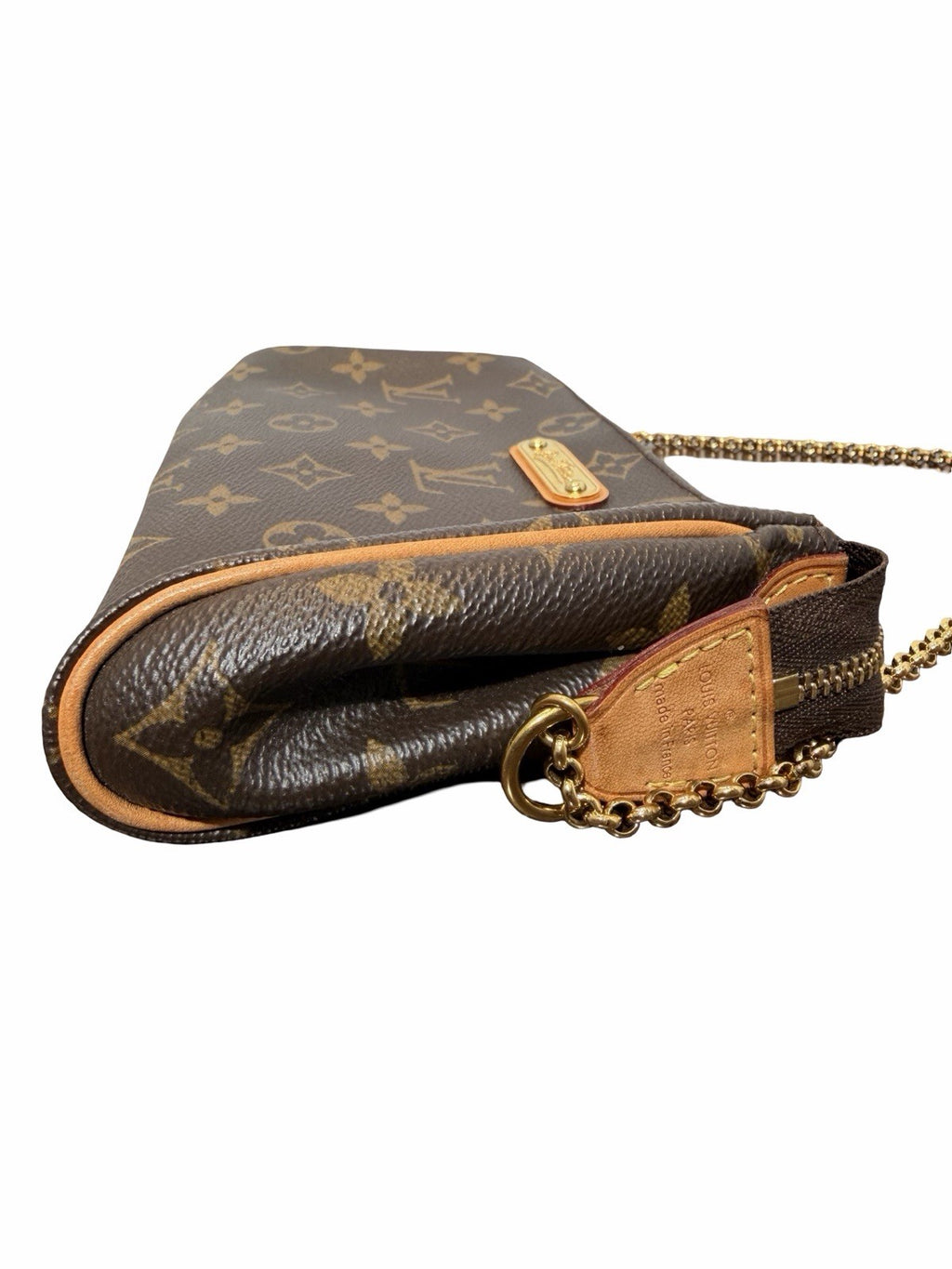 Louis Vuitton Monogram Eva Clutch Brown Shoulder Bag