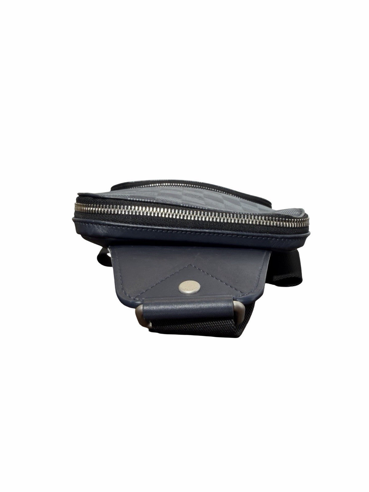 Louis Vuitton Avenue Sling Bag Damier Graphite Black/Gray Zip Adjustable Strap